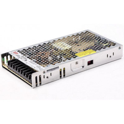 An LRS-200-5 Mean Well SMPS - 5V 40A - 200W Metal Power Supply