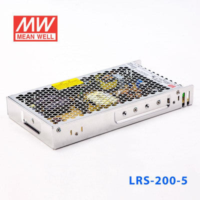 An LRS-200-5 Mean Well SMPS - 5V 40A - 200W Metal Power Supply