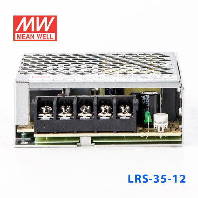An LRS-35-12 Mean Well SMPS - 12V 3A - 36W Metal Power Supply