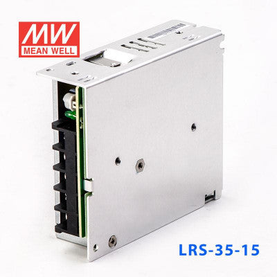 An LRS-35-15 Mean Well SMPS - 15V 2.4A - 36W Metal Power Supply
