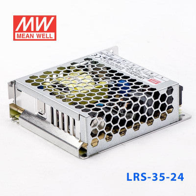 An LRS-35-24 Mean Well SMPS - 24V 1.2A - 36W Metal Power Supply