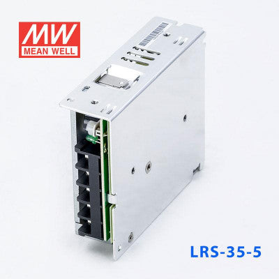 An LRS-35-5 Mean Well SMPS - 5V 7A - 35W Metal Power Supply