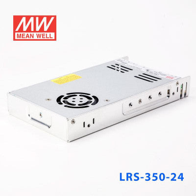 An LRS-350-24 Mean Well SMPS - 24V 14.6A - 350.4W Metal Power Supply