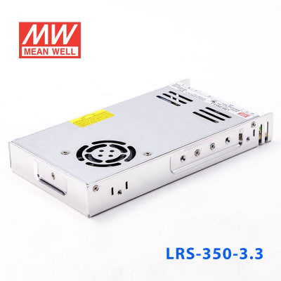 An LRS-350-3.3 Mean Well SMPS - 3.3V 60A - 198W Metal Power Supply