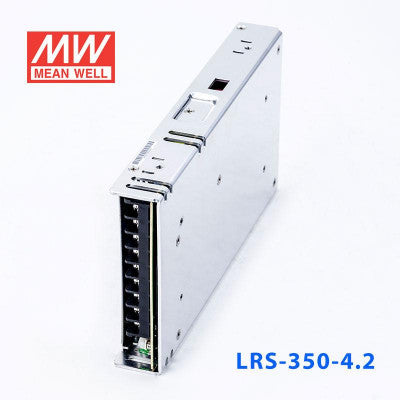 An LRS-350-4.2 Mean Well SMPS - 4.2V 60A - 252W Metal Power Supply