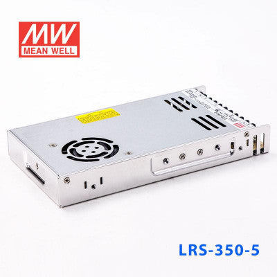 An LRS-350-5 Mean Well SMPS - 5V 60A - 300W Metal Power Supply