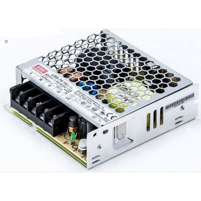 An LRS-75-15 Mean Well SMPS - 15V 5A - 75W Metal Power Supply