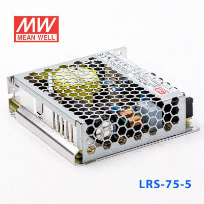An LRS-75-5 Mean Well SMPS - 5V 14A - 70W Metal Power Supply