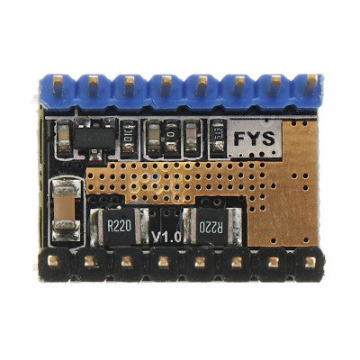 An LV8729 6V-36V Ultra Quiet 4-layer Substrate Stepper Motor Driver with Heatsink for 3D Printer