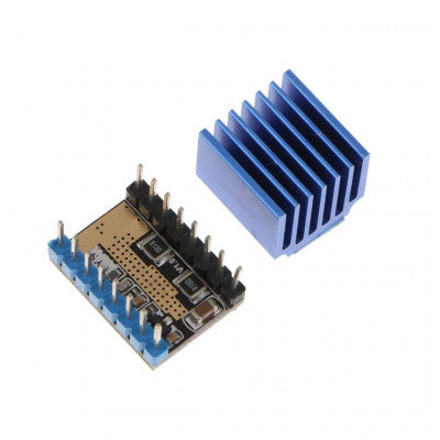 An LV8729 6V-36V Ultra Quiet 4-layer Substrate Stepper Motor Driver with Heatsink for 3D Printer
