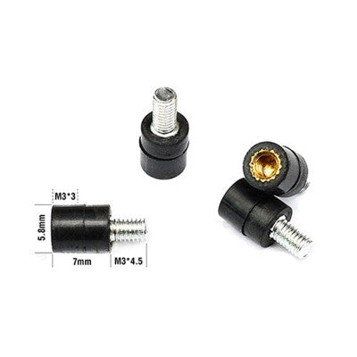 An M3 Shock Absorber Screws - 4 Pieces Pack