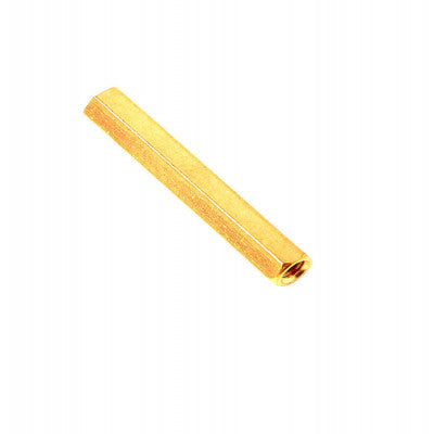 An M3 X 35mm Female to Female Brass Hex Threaded Pillar Standoff Spacer - 2 Pieces pack