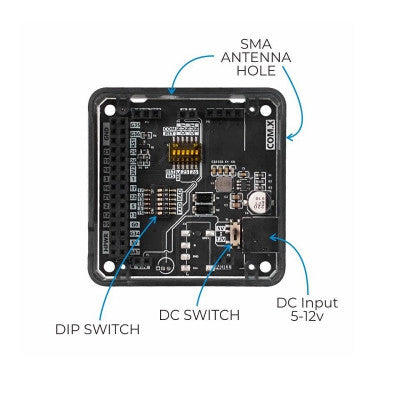 An M5 Stack COM.LTE Data Module (A7600C)