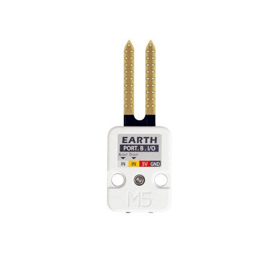 An M5 Stack Earth Moisture Sensor Unit with Analog and Digital Output