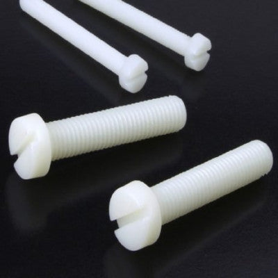 An M5x15MM Nylon Screw - 20 Pieces Pack