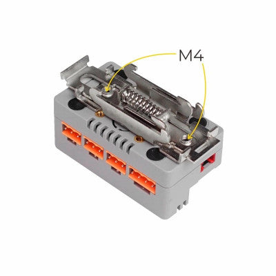 An M5 STACK ATOM HUB AC/DC Remote Control Switch Kit