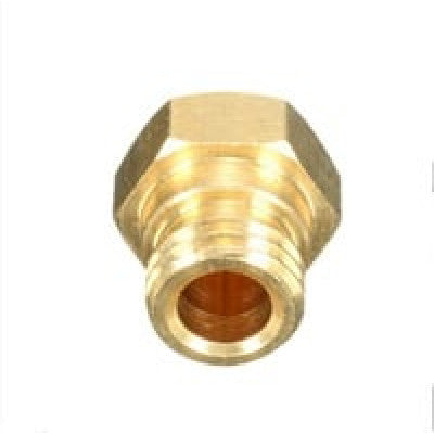 An M6 Thread Brass Nozzle V5 V6 UM Compatible - 1.75mm x 0.2mm (for 3D printer)