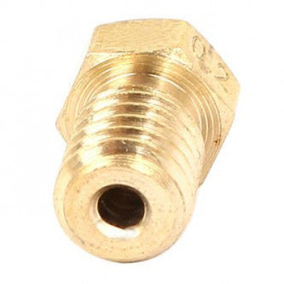 An M6 Thread Brass Nozzle V5 V6 UM Compatible - 1.75mm x 0.2mm (for 3D printer)