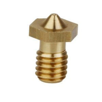 An M6 Thread Brass Nozzle V5 V6 UM Compatible - 1.75mm x 0.3mm (for 3D printer)