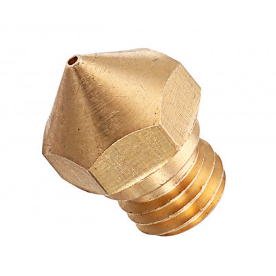 An M7 Thread Brass MK10 Nozzle UM Compatible - 1.75mm x 0.4mm (for 3D printer)