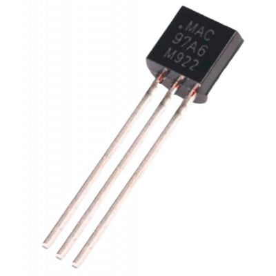 An MAC97A 600V - 0.8A Triac