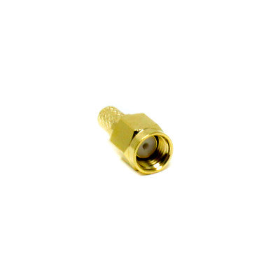 An Male SMA Solder Type Straight Nickel Plating Connector For Coaxial Cable