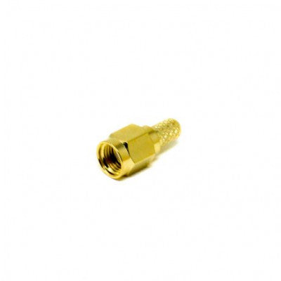 An Male SMA Solder Type Straight Nickel Plating Connector For Coaxial Cable