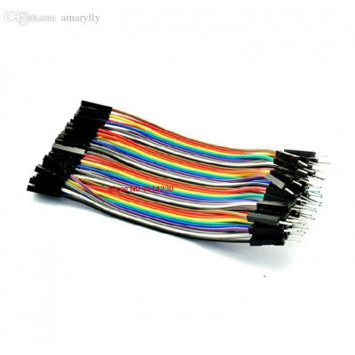 An Male To Female Jumper Wires (10cm) - 40 Pieces pack