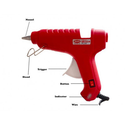 An Mario ME 65+ Hot Melt Glue Gun - 40 Watt