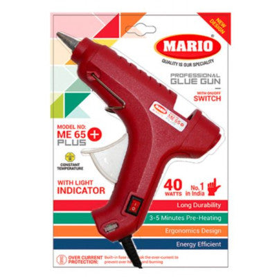 An Mario ME 65+ Hot Melt Glue Gun - 40 Watt