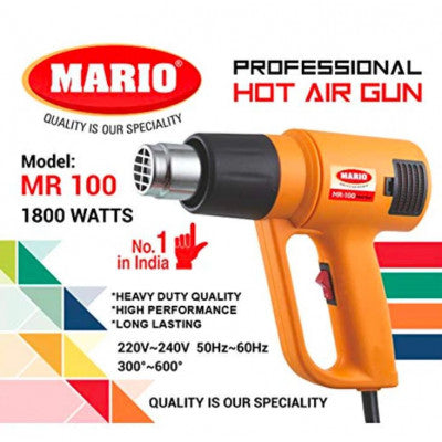 An Mario 1800 Watt MR-100 Professional Heavy Duty Hot Air Gun