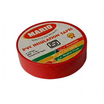 An Mario PVC Insulating Tape - Red Color - 1 Piece Pack