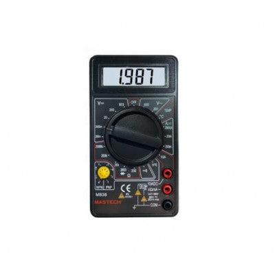 An Mastech M838- 2000 Counts Manual Digital Multimeter