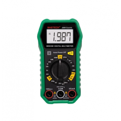 An Mastech MS830M / MS830L (2000 Counts) Manual Ranging Digital Multimeter