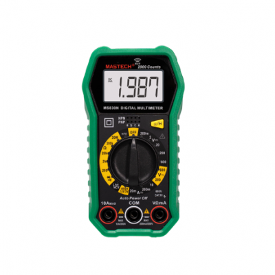 An Mastech MS830N- 2000 Counts Manual Ranging Digital Multimeter