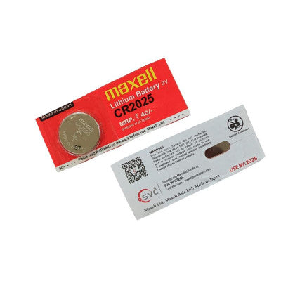 An Maxell CR2025 (Original) 3V Lithium Coin Cell Battery Commercial Grade