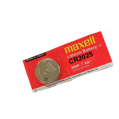 An Maxell CR2025 (Original) 3V Lithium Coin Cell Battery Commercial Grade
