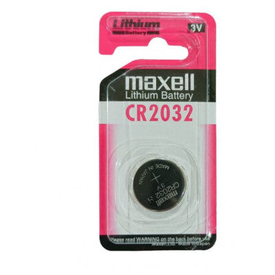 An Maxell CR2032 (Original) 3V Lithium Coin Cell Battery Industrial Grade