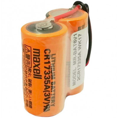 An Maxell MR-BAT6V1 2CR17335A WK17 6V 1650mAh PLC Lithium Battery