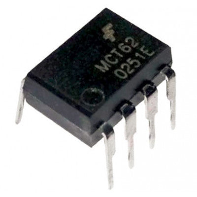An MCT62 IC - Dual Channel Phototransistor Optocoupler IC