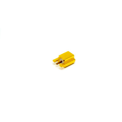 An MCX Edge Mount For PCB Mount Female Connector 180 Degree Gold Plating
