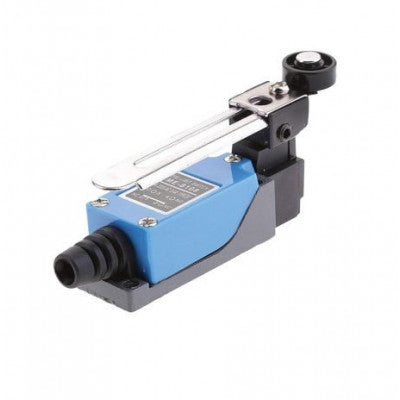 An ME-8108 Rotary Adjustable Roller Lever Arm Mini Limit Switch
