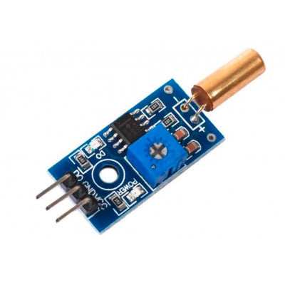 An SW520D Mercury Tilt Switch Sensor Module