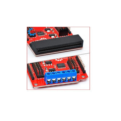 An Micro Bit Motor Drive Breakout Board Shield