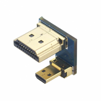 An Micro HDMI Male to HDMI Male Adapter