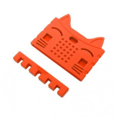 An Micro:bit Silicone Protective Cover - Orange Color