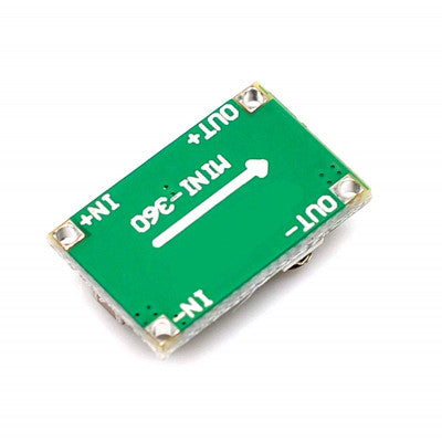 An Mini 360 Step Down Buck Converter Power Supply Module