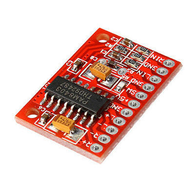 An 2-Channel 3W PAM8403 Mini Digital Power Amplifier Module Red