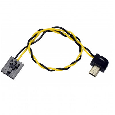An Mini USB (90 Degree Connector) to FPV AV Output Cable for GoPro Hero 3