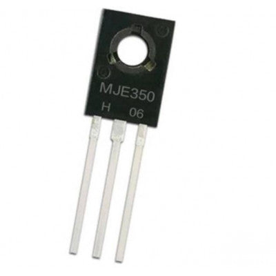 An MJE350 PNP Bipolar Power Transistor 300V 500mA TO-126 Package